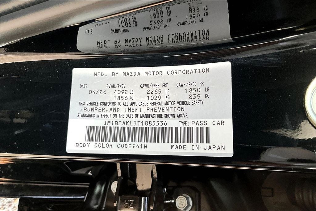 2026 Mazda Mazda3 2.5 S Select Sport
