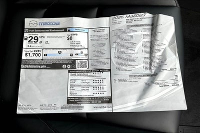 2026 Mazda Mazda3 2.5 S Select Sport