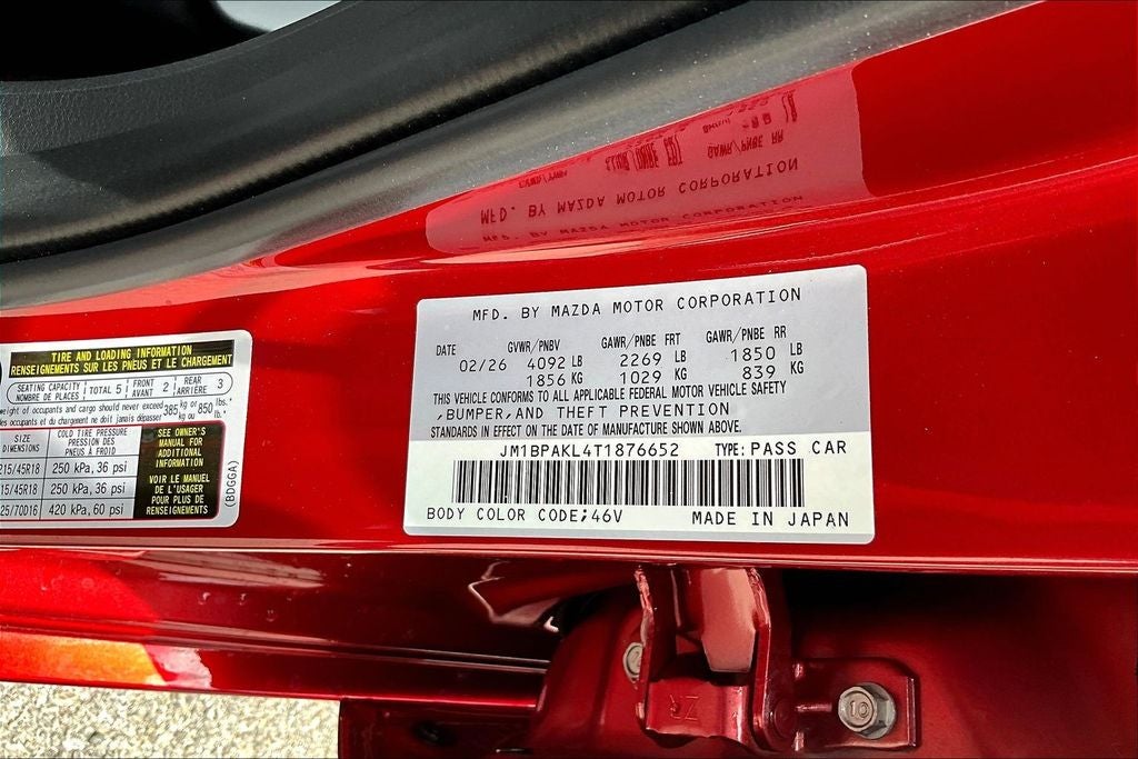 2026 Mazda Mazda3 2.5 S Select Sport