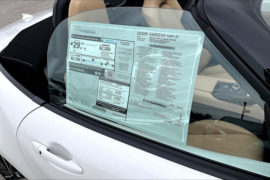 2026 Mazda Mazda MX-5 Miata Grand Touring