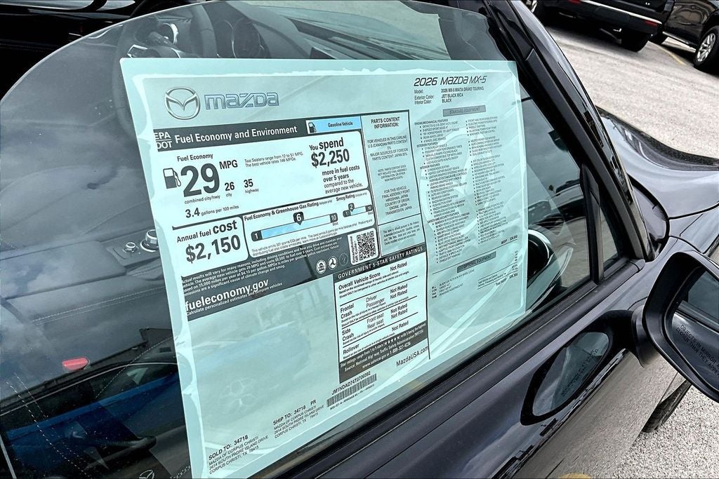 2026 Mazda Mazda MX-5 Miata Grand Touring
