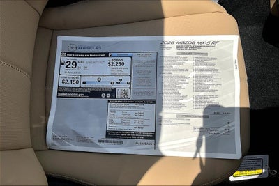 2026 Mazda Mazda MX-5 Miata RF Grand Touring