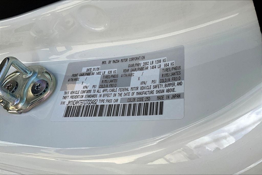 2026 Mazda Mazda MX-5 Miata RF Grand Touring