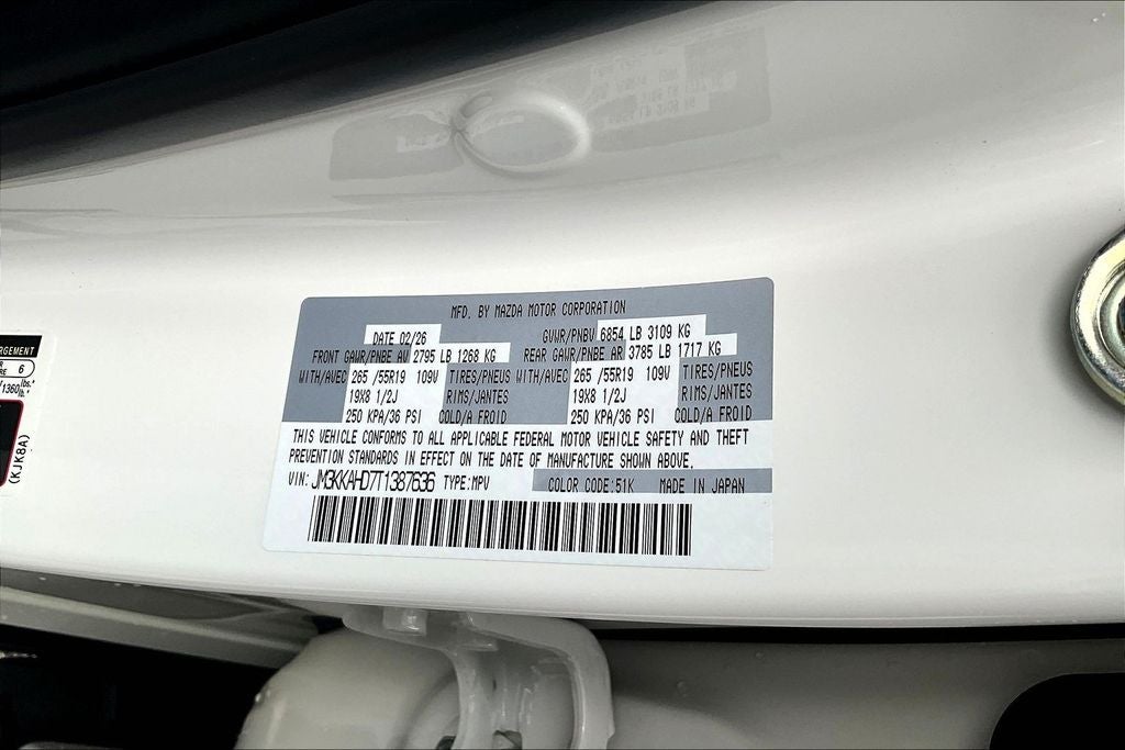 2026 Mazda Mazda CX-90 3.3 Turbo Select