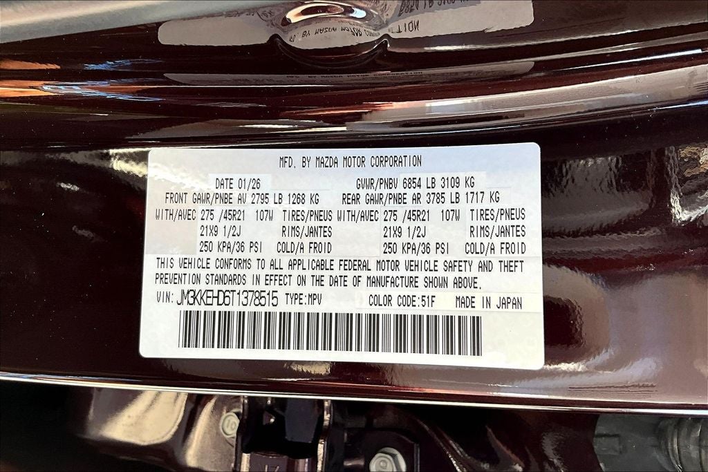 2026 Mazda Mazda CX-90 3.3 Turbo Premium Plus