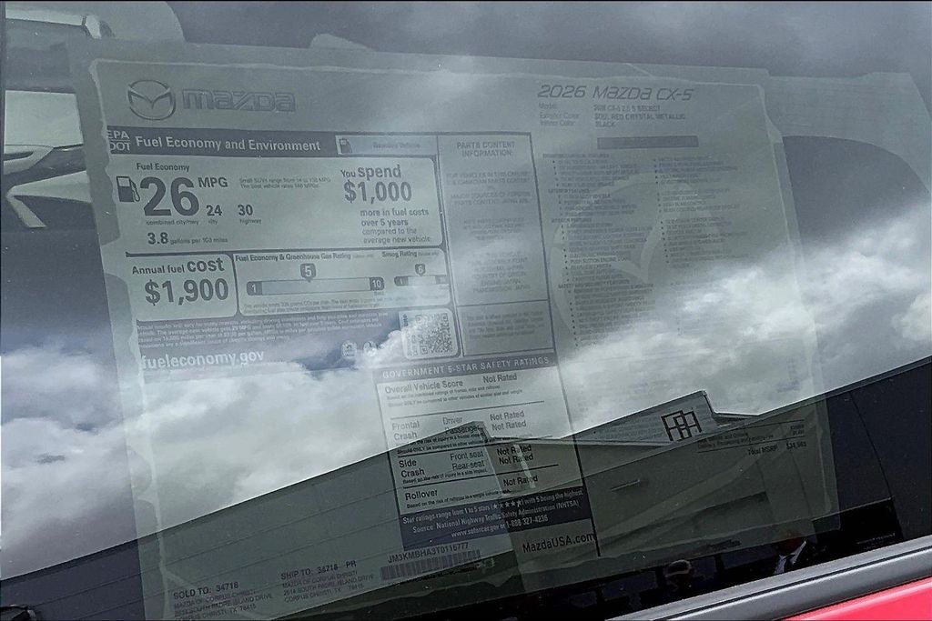 2026 Mazda Mazda CX-5 2.5 S Select