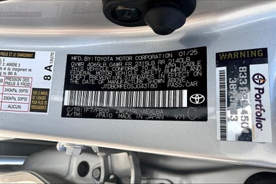 2025 Toyota Corolla Hybrid LE
