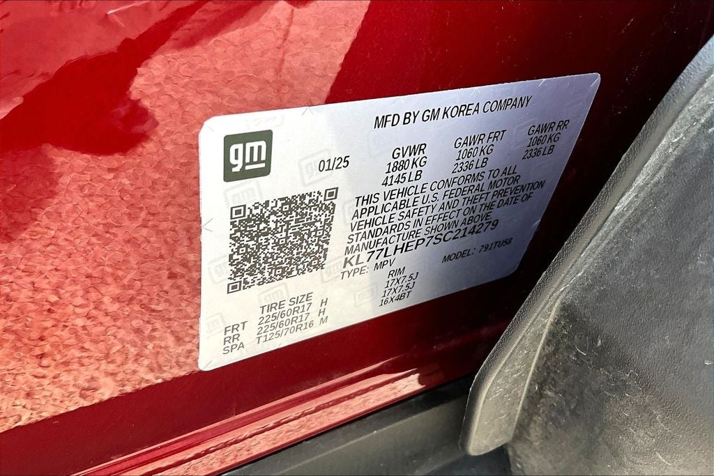 2025 Chevrolet Trax LT