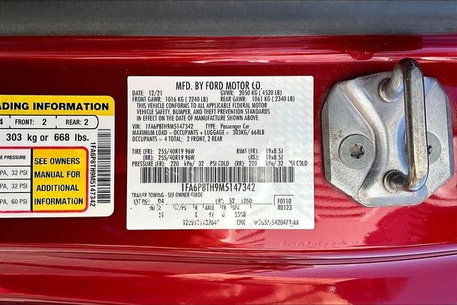 2021 Ford Mustang EcoBoost Premium