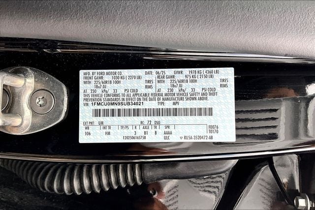 2025 Ford Escape ST-Line
