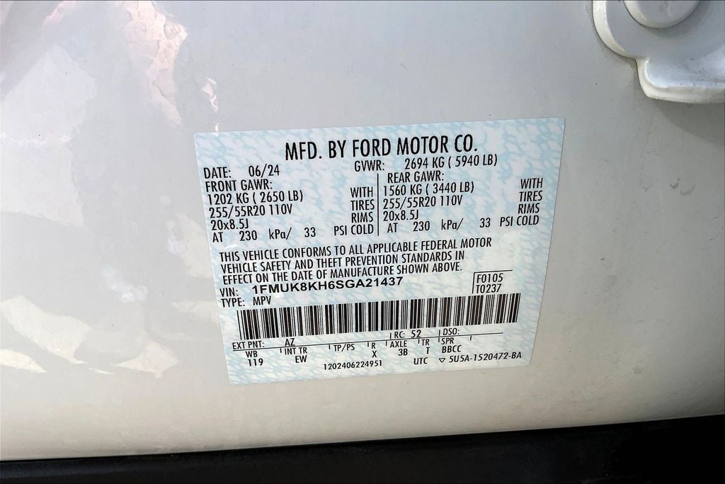 2025 Ford Explorer ST-Line