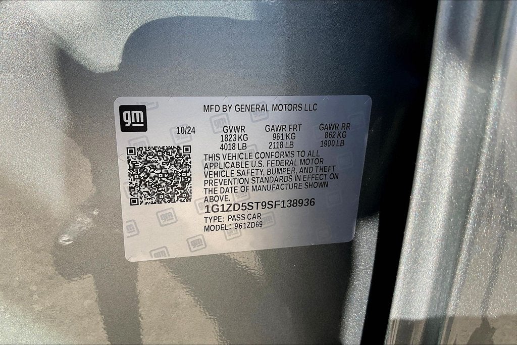 2025 Chevrolet Malibu LT 1LT