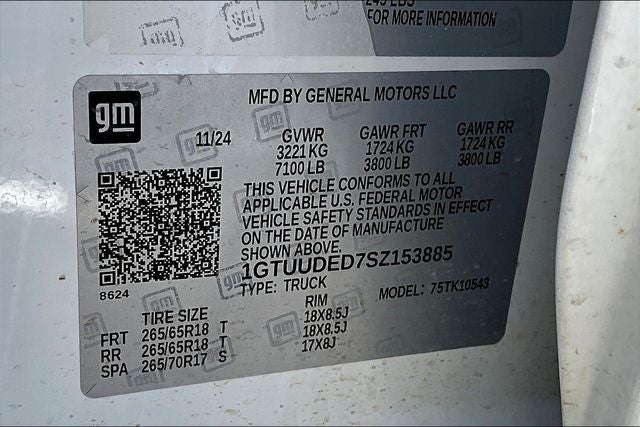 2025 GMC Sierra 1500 SLT