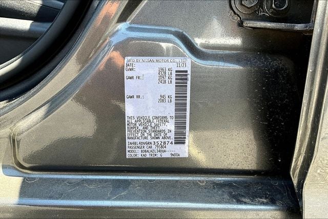 2024 Nissan Altima 2.5 SV