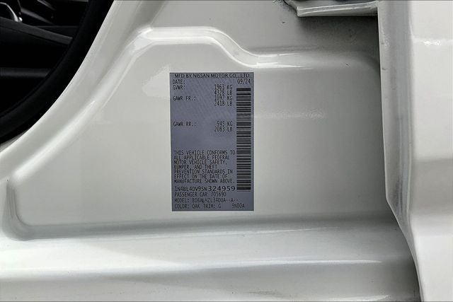 2025 Nissan Altima 2.5 SV