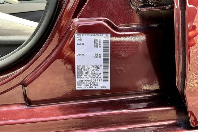 2025 Nissan Altima 2.5 SV