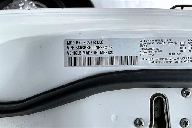 2022 RAM 3500 Tradesman