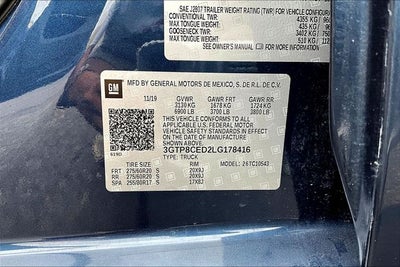 2020 GMC Sierra 1500 Elevation