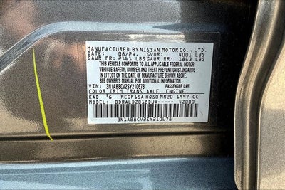 2025 Nissan Sentra SV