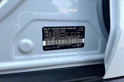 2027 Mitsubishi Outlander Sport 2.0 SE