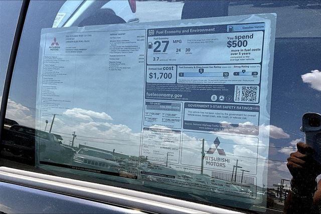 2027 Mitsubishi Outlander Sport 2.0 S