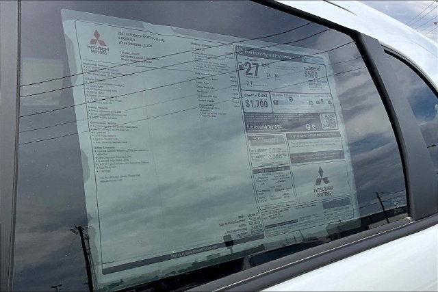 2027 Mitsubishi Outlander Sport 2.0 ES