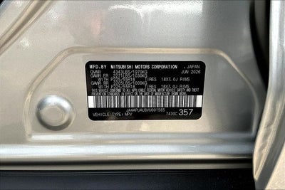 2027 Mitsubishi Outlander Sport 2.0 SE