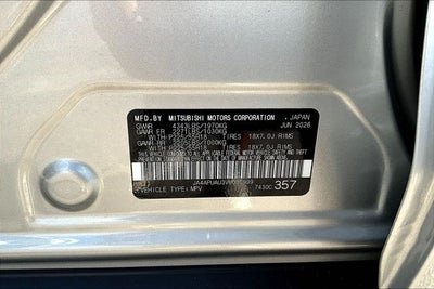 2027 Mitsubishi Outlander Sport 2.0 LE