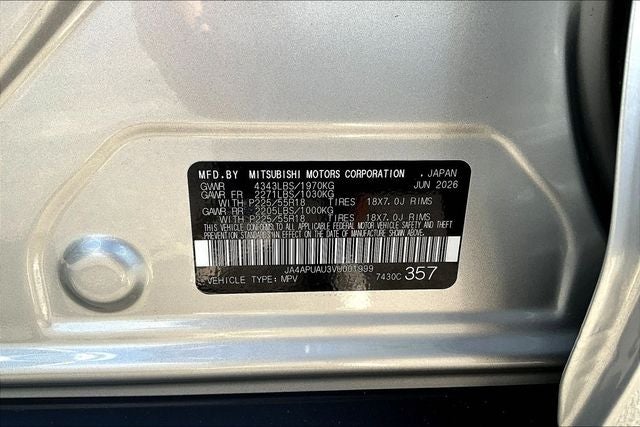 2027 Mitsubishi Outlander Sport 2.0 LE