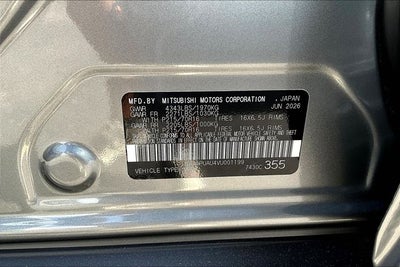 2027 Mitsubishi Outlander Sport 2.0 S