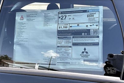 2027 Mitsubishi Outlander Sport 2.0 S