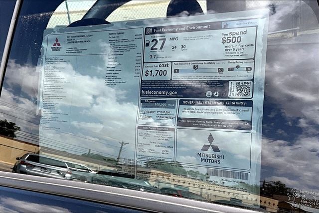 2027 Mitsubishi Outlander Sport 2.0 LE