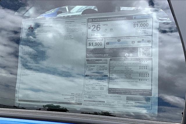 2026 Mitsubishi Outlander Sport 2.0 S