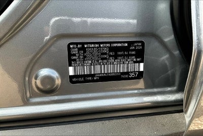 2027 Mitsubishi Outlander Sport 2.0 ES