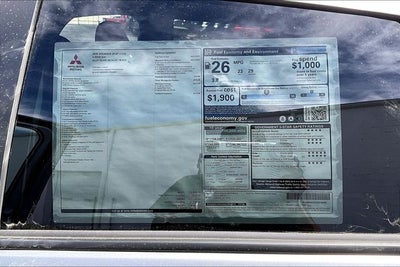 2026 Mitsubishi Outlander Sport 2.0 ES