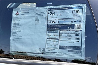 2026 Mitsubishi Outlander Sport 2.0 LE