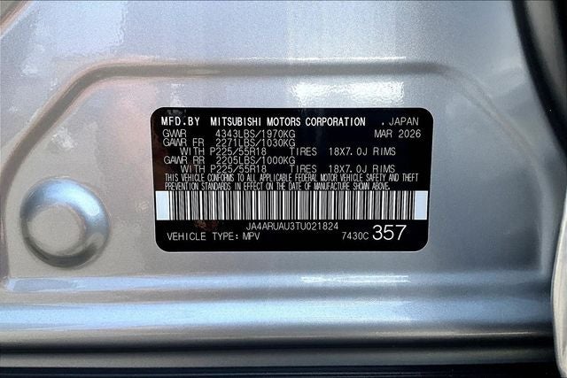 2026 Mitsubishi Outlander Sport 2.0 LE
