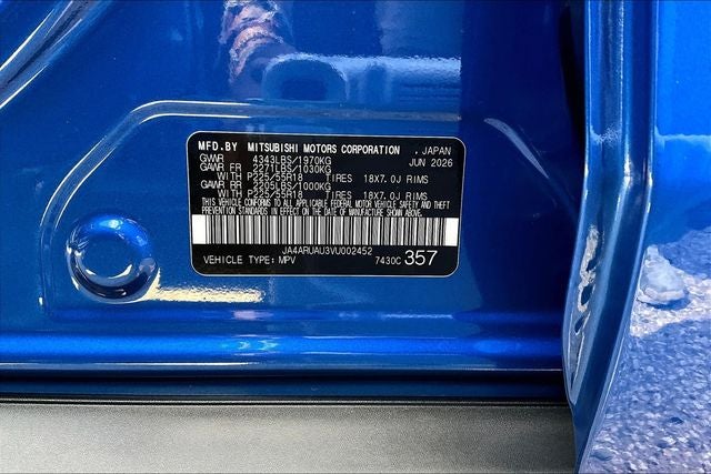 2027 Mitsubishi Outlander Sport 2.0 ES