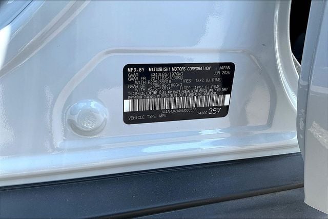 2027 Mitsubishi Outlander Sport 2.0 ES