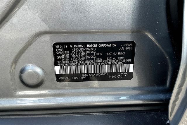 2027 Mitsubishi Outlander Sport 2.0 LE