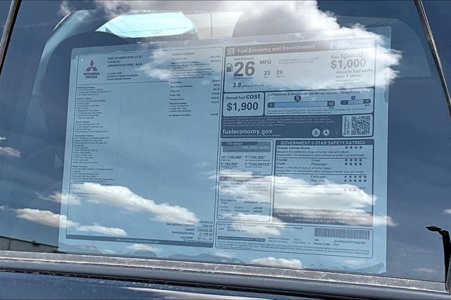 2026 Mitsubishi Outlander Sport 2.0 SE