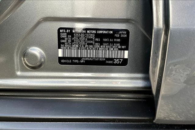 2026 Mitsubishi Outlander Sport 2.0 LE