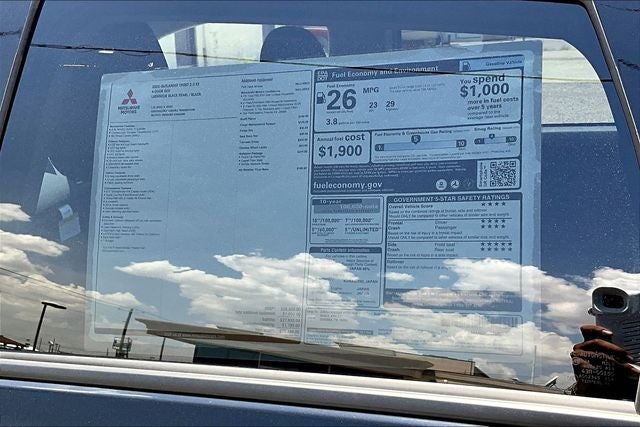 2026 Mitsubishi Outlander Sport 2.0 ES
