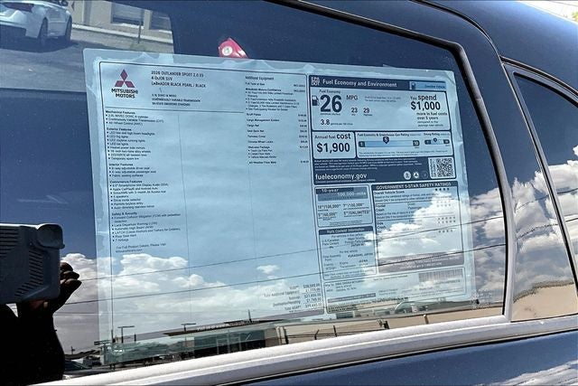 2026 Mitsubishi Outlander Sport 2.0 ES