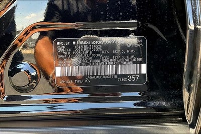 2026 Mitsubishi Outlander Sport 2.0 ES