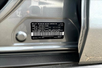 2027 Mitsubishi Outlander Sport 2.0 ES