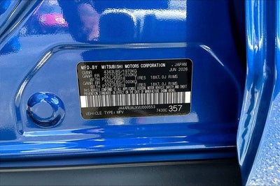 2027 Mitsubishi Outlander Sport 2.0 LE