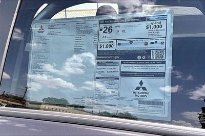 2027 Mitsubishi Outlander Sport 2.0 LE