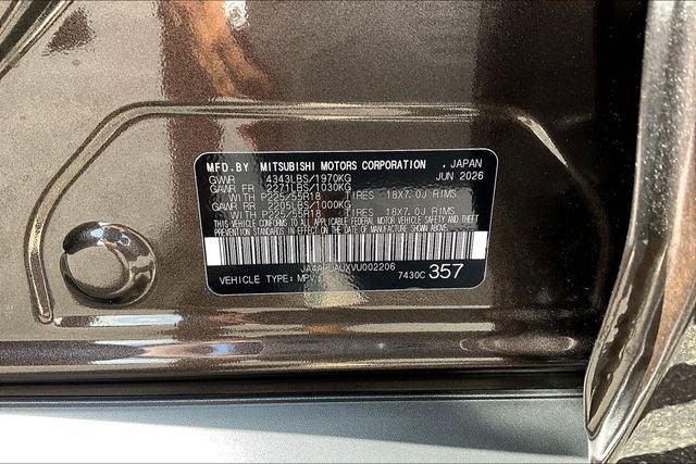 2027 Mitsubishi Outlander Sport 2.0 LE