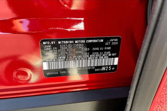 2026 Mitsubishi Outlander SE